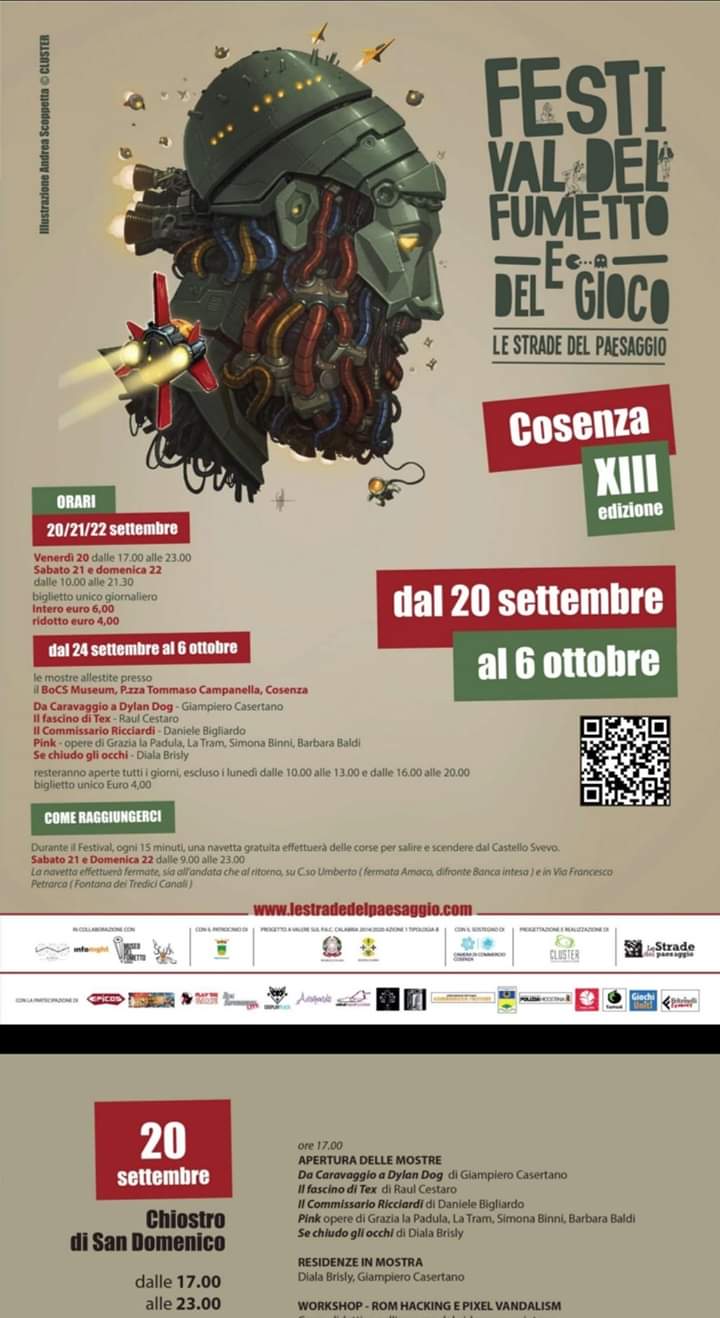 Festival del fumetto – Cosenza XIII edizione – Chiostro di San Domenico